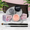 Duchess - A Peachy Rose with a Silver Sheen / Steel Magnolia - Deep grey with shimmer
