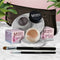 Misty Mocha - A Matte Cool Mocha Beige / Chocolate Kiss - Deep brown/black