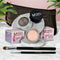 Brighten Up - A warm matte cream / Mischievous - Black with green and gold flecks