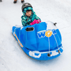 WOW Sports Snow Tube Bobsled for Kids and Adults Jupiter Gear