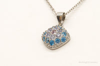 Designer Ryze Cubic Zirconia Sterling Silver Necklace