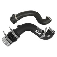 aFe Bladerunner 3in Hot and Cold Side Black Intercooler Tubes 2017 Ford Diesel Trucks V8 6.7L (td)