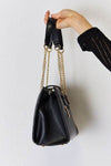 David Jones Quilted PU Leather Handbag