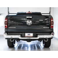 AWE Tuning 19-21 RAM 1500 5.7L (w/Cutouts) 0FG Dual Rear Exit Cat-Back Exhaust - Chrome Silver Tips