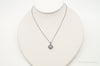 Designer Ryze Cubic Zirconia Sterling Silver Necklace