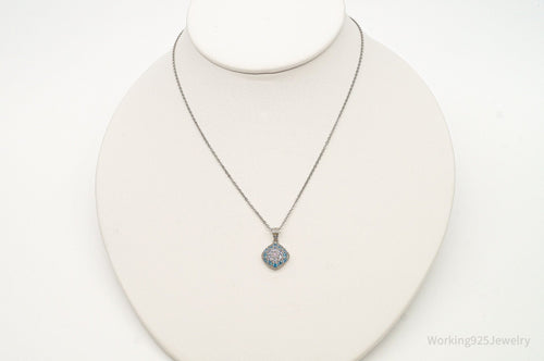 Designer Ryze Cubic Zirconia Sterling Silver Necklace