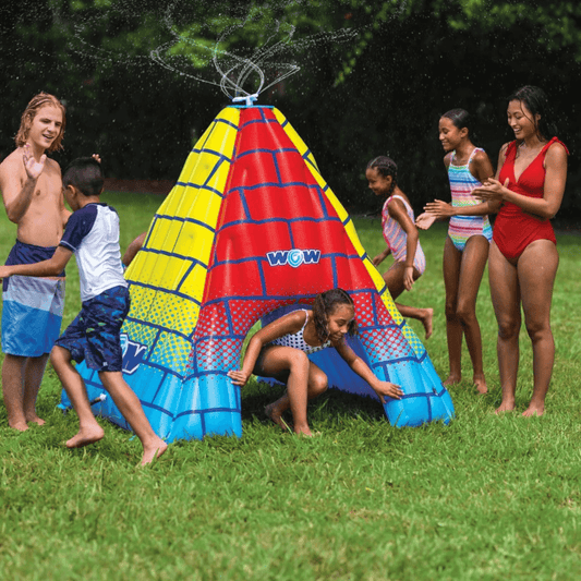 WOW Watersports 5.5ft Rainbow Pyramid Backyard Sprinkler Jupiter Gear
