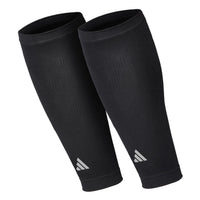 adidas Calf Compression Sleeves for Women and Men - Pair of Calf Sleeves for Running Training and Stronger Workouts - Breathable and Lightweight - Durable Calf Compression Support - Black S/M