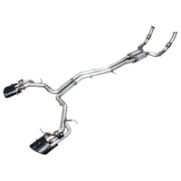 AWE Tuning 2021-2025 Audi C8 RS6/RS7 SwitchPath Cat-back Exhaust - Diamond Black Tips