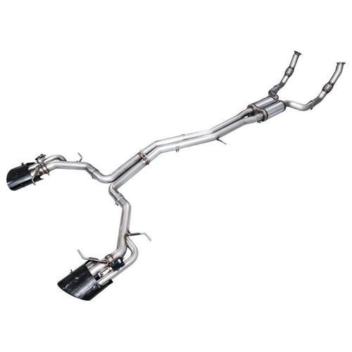 AWE Tuning 2021-2025 Audi C8 RS6/RS7 SwitchPath Cat-back Exhaust - Diamond Black Tips