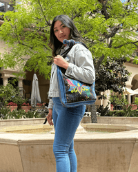 Kathmandu Collection Lotus Handmade Hobo Bag Jupiter Gear