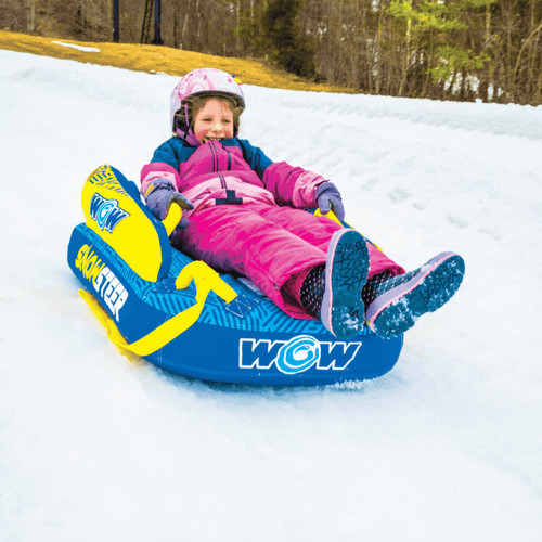 WOW Sports SnowSteer Snow Sled Jupiter Gear