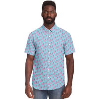 Flamingo Floatie Hawaiian Shirt