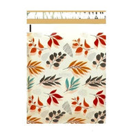 Fall Leaves Poly Mailers Size 10x13 Shipping Bags