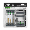 FLEX FAM10001-31 31pc. Impact Drill and Drive Bit Set