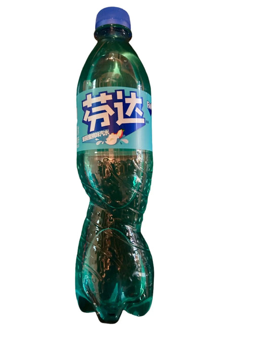 Fanta Jasmine & Peach – Floral & Fruity Sparkling Drink 500mL Bottle (China)