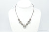 Designer Brighton 'Venus Rising" Crystal Toggle Sterling Silver Necklace
