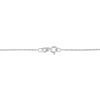 .925 Sterling Silver 1 1/4 Cttw Round and Baguette-Cut Diamond Composite Heart 18" Pendant Necklace (I-J Color, I1-I2 Clarity)