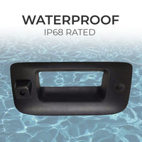 Chevrolet Silverado / GMC Sierra (2007-2014) Black Replacement Tailgate Handle with Backup Camera (with Key Hole Plug)