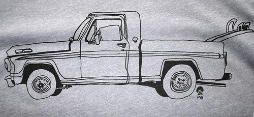 Pickup Surf Heather Storm Grey