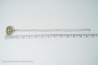 Vtg The Wittnauer Mint Mother O Mine Rudyard Kipling Sterling Silver Necklace