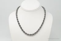 Designer BA Suarti Link Sterling Silver Chain Necklace