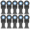 BOSCH OSL114C-10 1-1/4 In. Starlock® Oscillating Multi Tool Carbide Plunge Cut Blade 10 Pk.