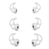 CYADCI Silicone Earbud Tips Compatible with Bose QuietComfort Earbuds and Sport Earbuds3 PairsSilver
