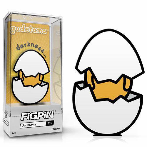 FiGPiN Enamel Pin - Gudetama Limited Edition - Select Figure(s) ToyShnip