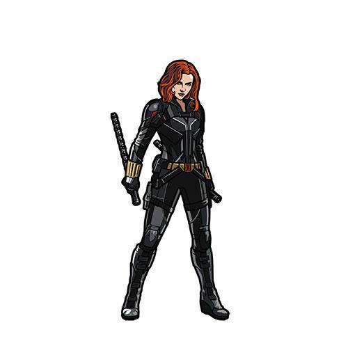 FiGPiN Enamel Pin - Marvel Black Widow - Select Figure(s) ToyShnip