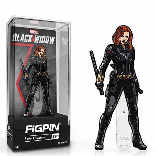 FiGPiN Enamel Pin - Marvel Black Widow - Select Figure(s) ToyShnip