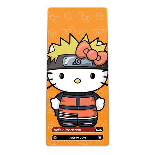 ToyShnip FiGPiN Enamel Pin - Naruto x Hello Kitty - Select Figure(s)