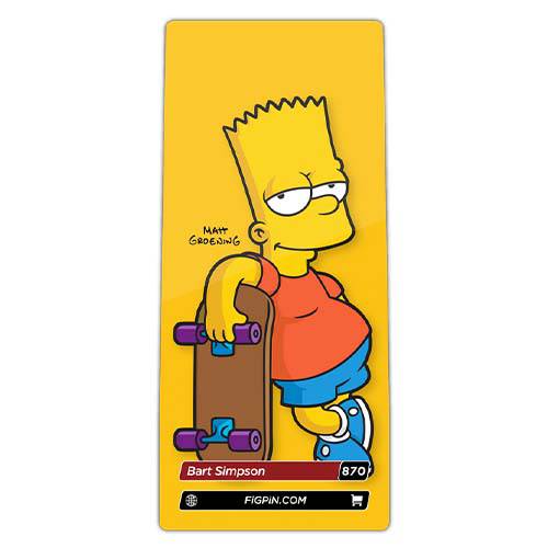 FiGPiN Enamel Pin - The Simpsons - Select Figure(s) ToyShnip