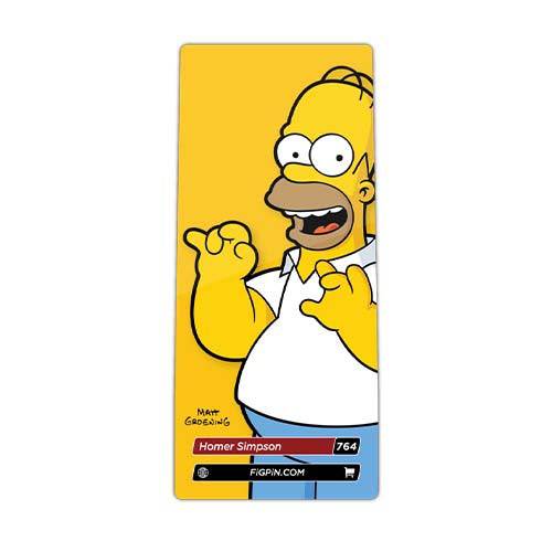 FiGPiN Enamel Pin - The Simpsons - Select Figure(s) ToyShnip