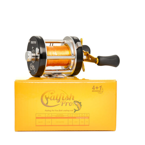 Fishing for Fun Round Baitcaster Reel Catfish Pro