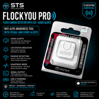 FlockYou Pro - Flock Camera Detector with LED + Audio Alerts