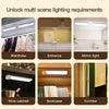 Foldable Motion Sensor Under Cabinet Light with Adjustable Brightness & Modes