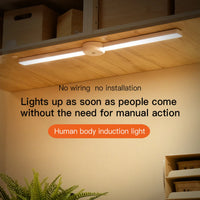 Foldable Motion Sensor Under Cabinet Light with Adjustable Brightness & Modes
