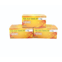 Folic Acid Tablets, 1 mg, Unit Dose (UD) - 100 Count (10 x 10 Blister Pack)