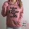 HOODIE PULLOVER / MAUVE / XS