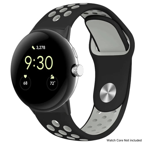 For Google Pixel 1-4 41/45mm Silicone Band - Breathable