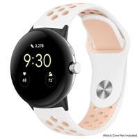 For Google Pixel 1-4 41/45mm Silicone Band - Breathable