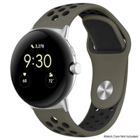For Google Pixel 1-4 41/45mm Silicone Band - Breathable