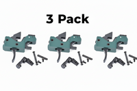 3 pack combo Partisan Forced-Reset Drop-In Cassette Trigger FRT – AR-15 Platform (USA-Made)