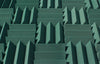 4 Inch Acoustic Foam Wedge Style Panels - 13 Color Options