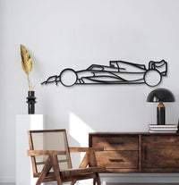Formula 1 2022 Metal Car Wall Art- MT0978