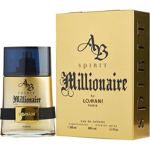 AB SPIRIT MILLIONAIRE by Lomani EDT SPRAY 3.3 OZ EasyOptionXY LLC