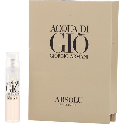 ACQUA DI GIO ABSOLU by Giorgio Armani EAU DE PARFUM SPRAY VIAL ON CARD EasyOptionXY LLC