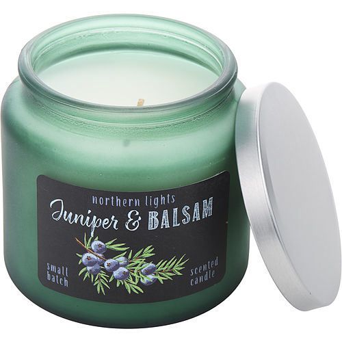 JUNIPER & BALSAM by Northern Lights FROSTED ESSENTIAL JAR 14 OZ EasyOptionXY LLC