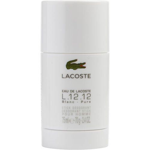 LACOSTE EAU DE LACOSTE L.12.12 BLANC by Lacoste PURE DEODORANT STICK 2.4 OZ EasyOptionXY LLC